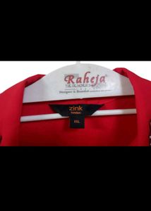 Beautiful red shirt with great design!Zink London