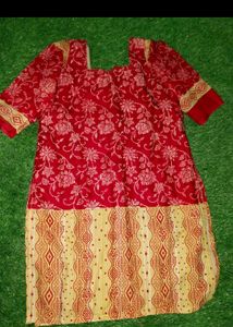 New Cotton Kurti Salwar Set For Women