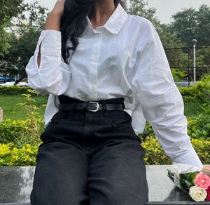 White Oversized Shirt
