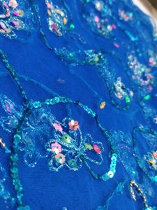 Beautiful Blue Lehanga Choli