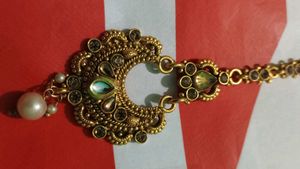 Combo Of Mangal Sutra ,Saree Pin And Maang Tika