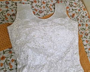 Elegant White Gown