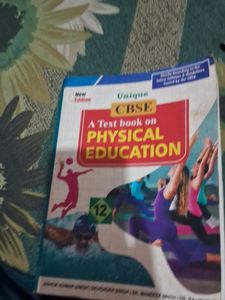 Physical Education Unique CBSE CLASS 12TH