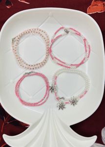 Pink Necklace Stack