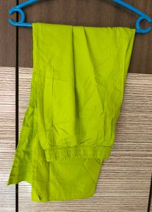 Lime Green Lehariya Suit Set Gayraa 2XL