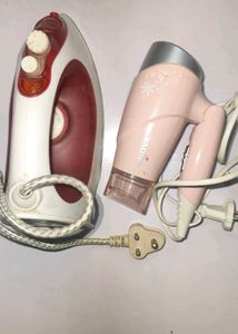 Iron &amp; Hair Dryer Set Not Working