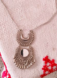 Oxidised Statement Necklace