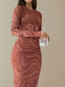 long sleeve bodycon dress
