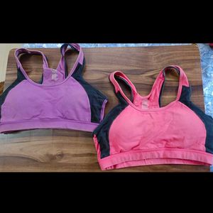 Jockey Sports Bras Set - Pink &amp; Purple
