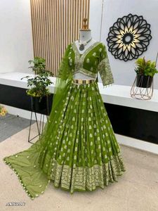 Green Lehenga Choli