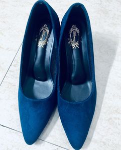 Blue Shoetopia Heels