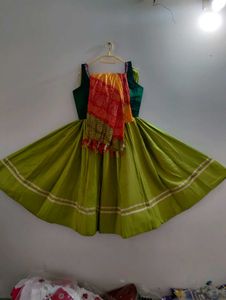 Beautiful Green Chaniya Choli