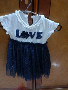 Net Frock For Baby Girl 1 Or 1.½ Year Old