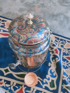 Copper Water Dispenser Set