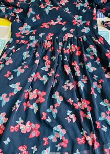 Butterfly Print Dress