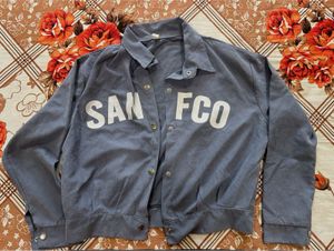 Vintage SAN FCO Button-Down Jacket