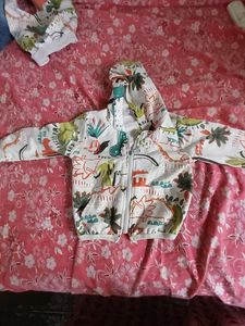 Hopscotch Boyes Cotton T-shirt, Jackets And Pant Set