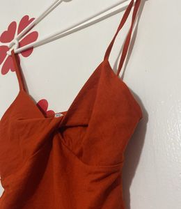Zara Orange Camisole Top