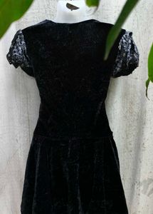 Black Velvet Dress