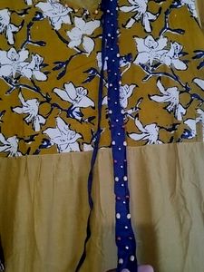 Tiered Floral Print Dress