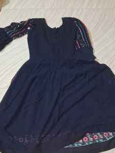 Navy Blue Palazzos