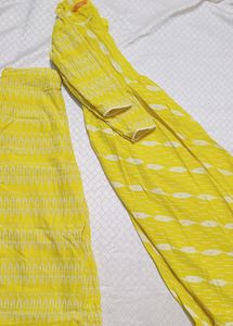 Yellow two piece set.