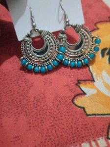 New Elegant Oxidised Earrings
