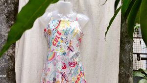 5177. Funky Print Sundress