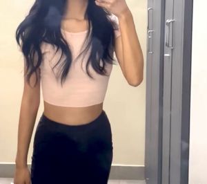Baby Pink Ribbed Crop Top 🌸