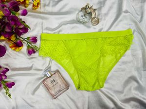 🇳🇿💫💗Neon Green Lace Panty