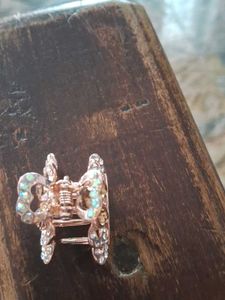 Sparkly Rose Gold Hair Clip