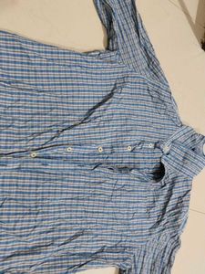 Henry Cotton&#39;s Plaid Shirt - Blue