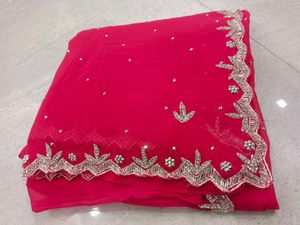 Hand Work Saree