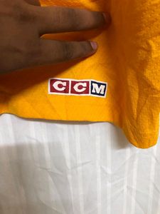 CCM Yellow Long Sleeve Jersey