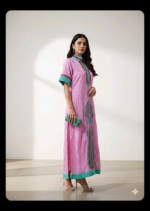 Sale🎊🎆🎄🎉Pink Ethnic Kurta