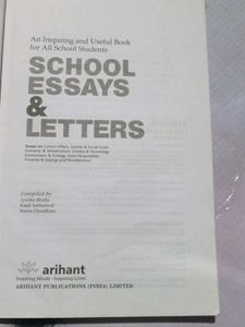 School Essays &amp; Letters Book