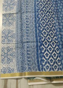 Polo Cotton Silk Sarees With Blouse 6 Meters