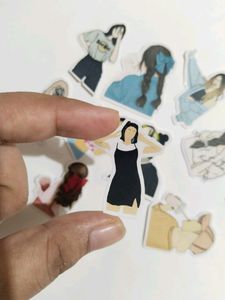 Cute Aesthetic Girl Stickers💗 🎀💙🦋✨️