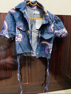 Printed Denim Cords