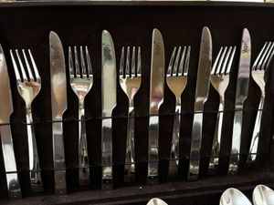 🆕SHAPES Premium Silver Stainless Steel Cutlery