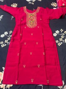 New Rani Pink  Suits Set