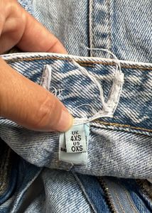 Wide Leg Denim Jeans