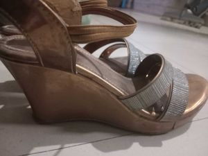 Sparkly Wedge Heels With Zara Box Todays Offer 500