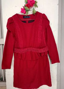 Elegant Red Dress Gorgeous imported quality