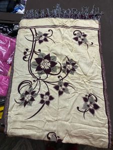 double side Floral Print Stole