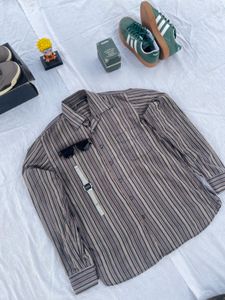 Multi Colours Striped Shirt Unisex