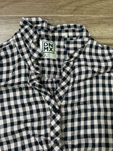 DNMX Gingham Button-Up Shirt