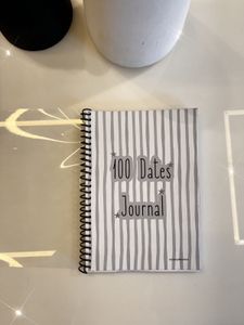 100 Dates Journal Notebook