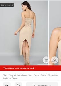 Elegant Nude Slip Dress