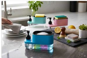 Soap Dispenser with Sponge Holder